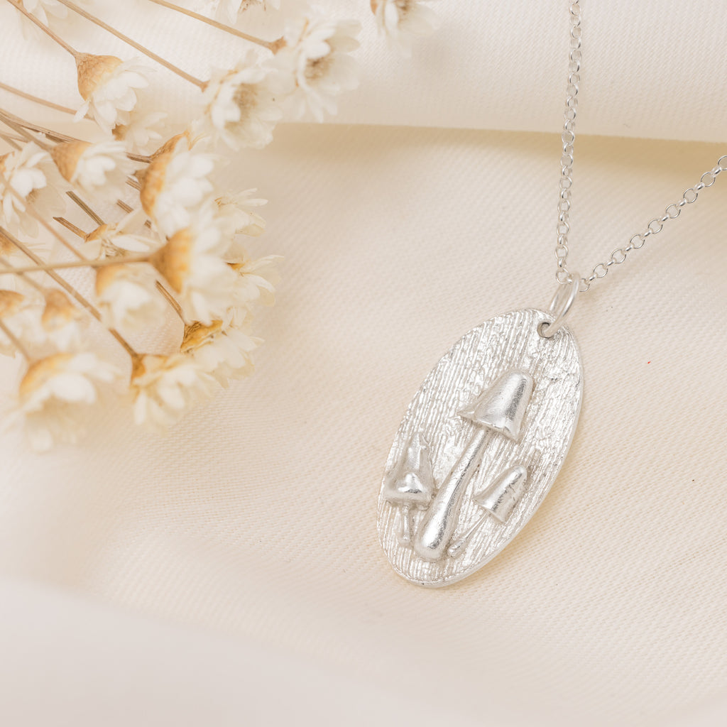 The Toadstool Patch Pendant