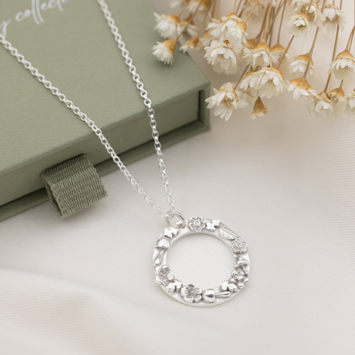 Woodland Wreath Pendant