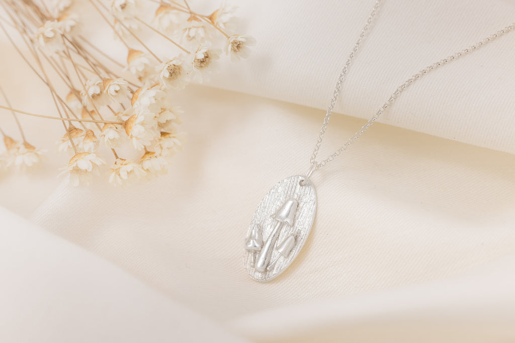 The Toadstool Patch Pendant