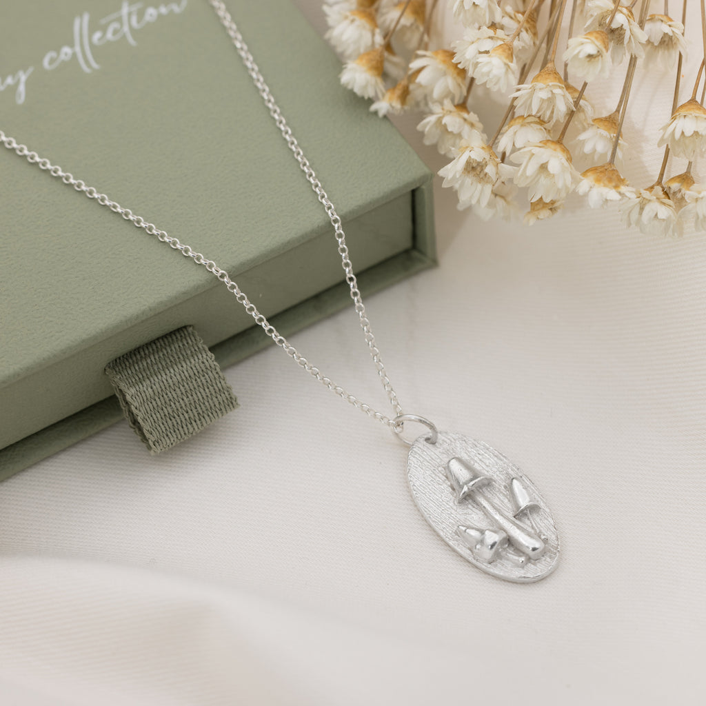 The Toadstool Patch Pendant